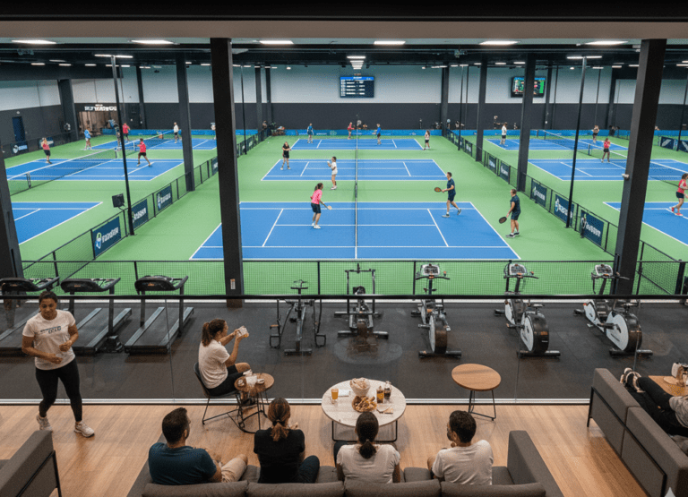 Mercado de pickleball no Brasil 2026